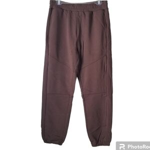 Naked Wardrobe Chocolate Brown Jogger Sweatpants Size S
